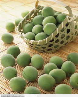 夏日美食-散落的青梅