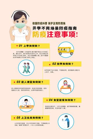 防病注意事顶宣传海报