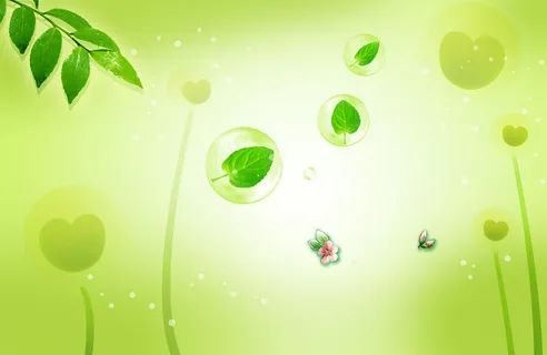 浪漫简约背景psd素材 浪漫简约背景psd素材