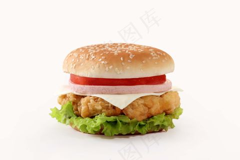 可口汉堡图片
