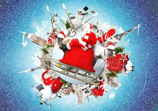 漂亮的圣诞节海报