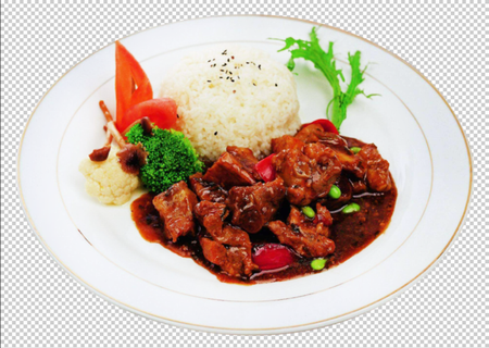 排骨饭免扣素材