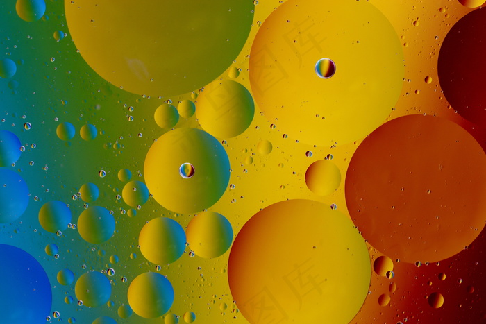 三原色渐变多彩背景图片