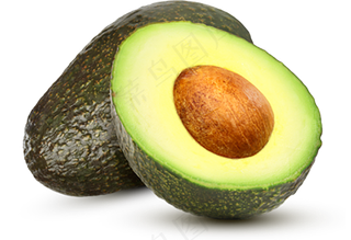 牛油果免抠图片