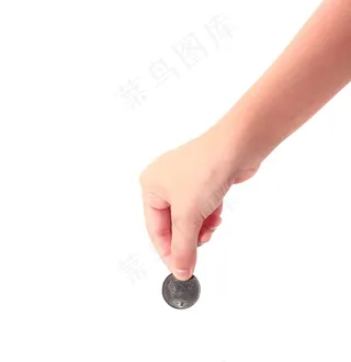 手持纪念硬手势图片