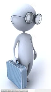 3D小人  立体小人提箱