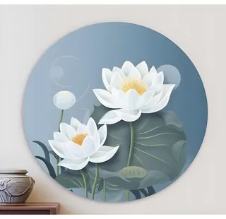 荷花莲花水墨画家居装饰背景