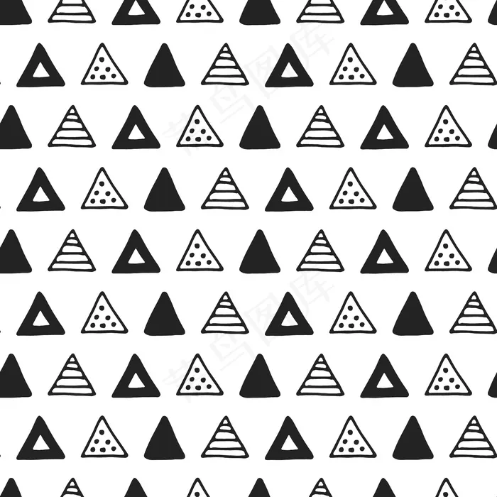 儿童卡通插画底纹装饰图案墙教育品牌vi手绘可爱矢量素材