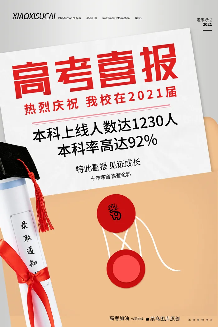 高考加油高考海报冲刺逢考必过模板PSD分层设计素材psd模版下载