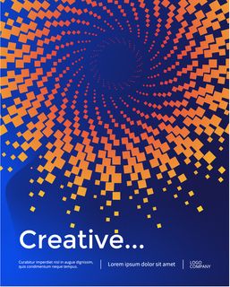 多彩渐变流体背景