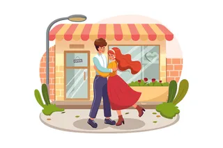 扁平化人物场景办公互联网等距ai矢量设计网页海报UI素材插画