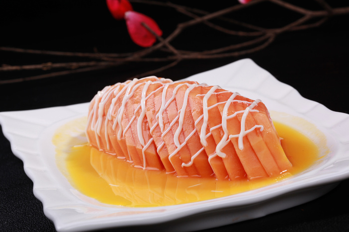 沙拉夏威夷木瓜 (2)