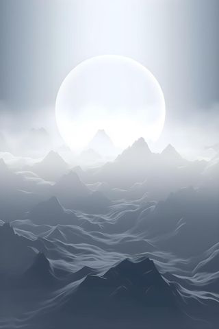 意境质感山脉背景