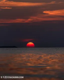 大海日出图片