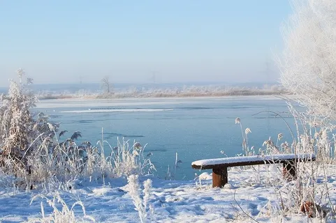 冬天白雪背景风景 冬天白雪背景风景
