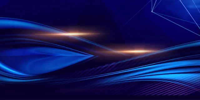 蓝色背景光影绚丽背景板