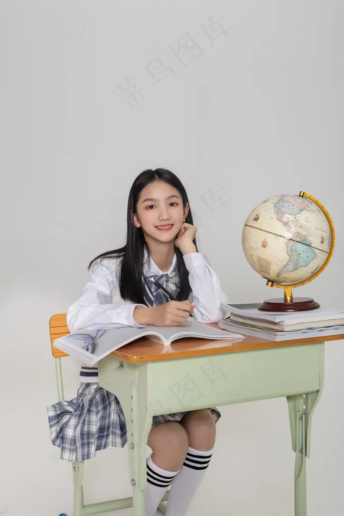 清新唯美可爱的女孩摄影图片