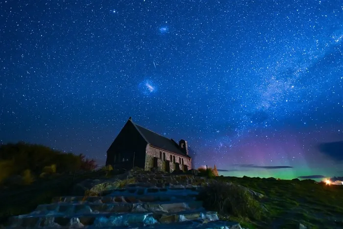 繁星点点的天空