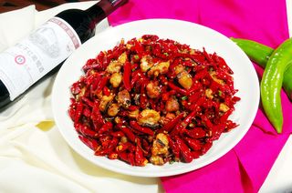 0711c-1066眉州辣子鸡28元