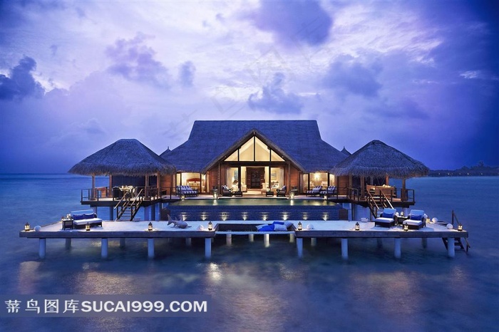 海滩豪华独特酒店图片