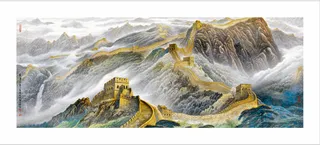 万里长城高清背景图