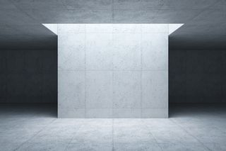 空间3D 立体水泥墙混泥土