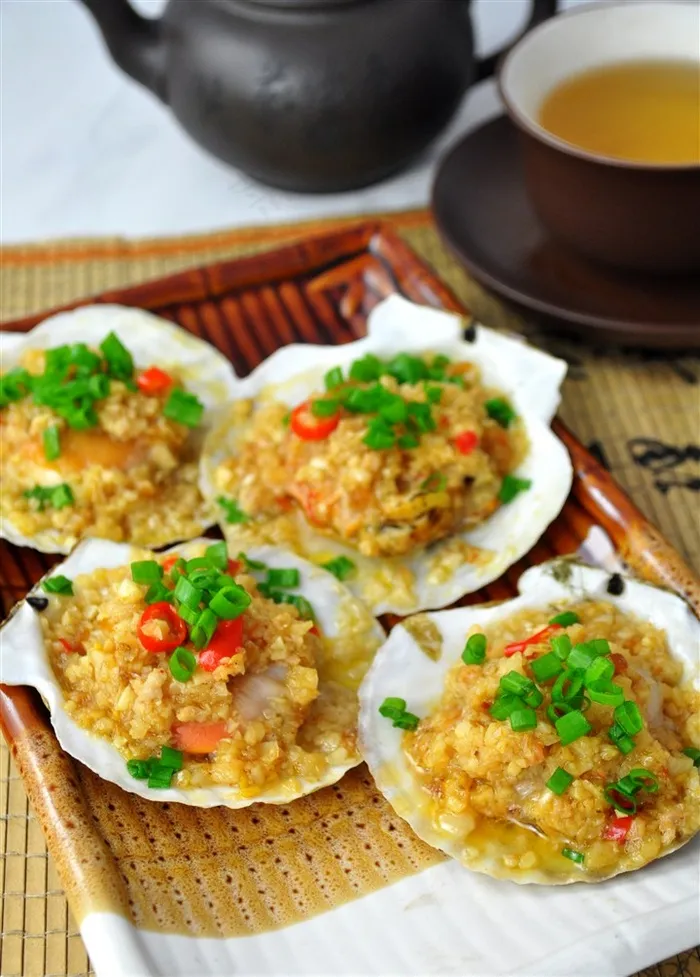 扇贝美食图片素材