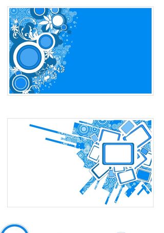 简约风名片海报边框图框素材AI矢量图 (225)