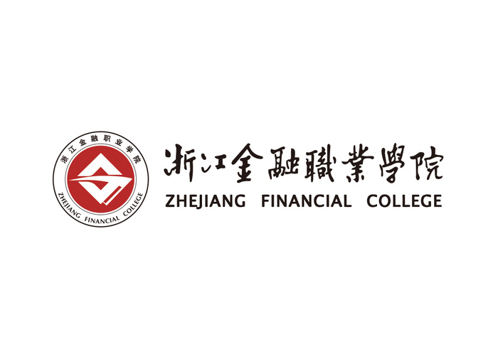 浙江金融职业学院矢量LOGO标志ai矢量模版下载
