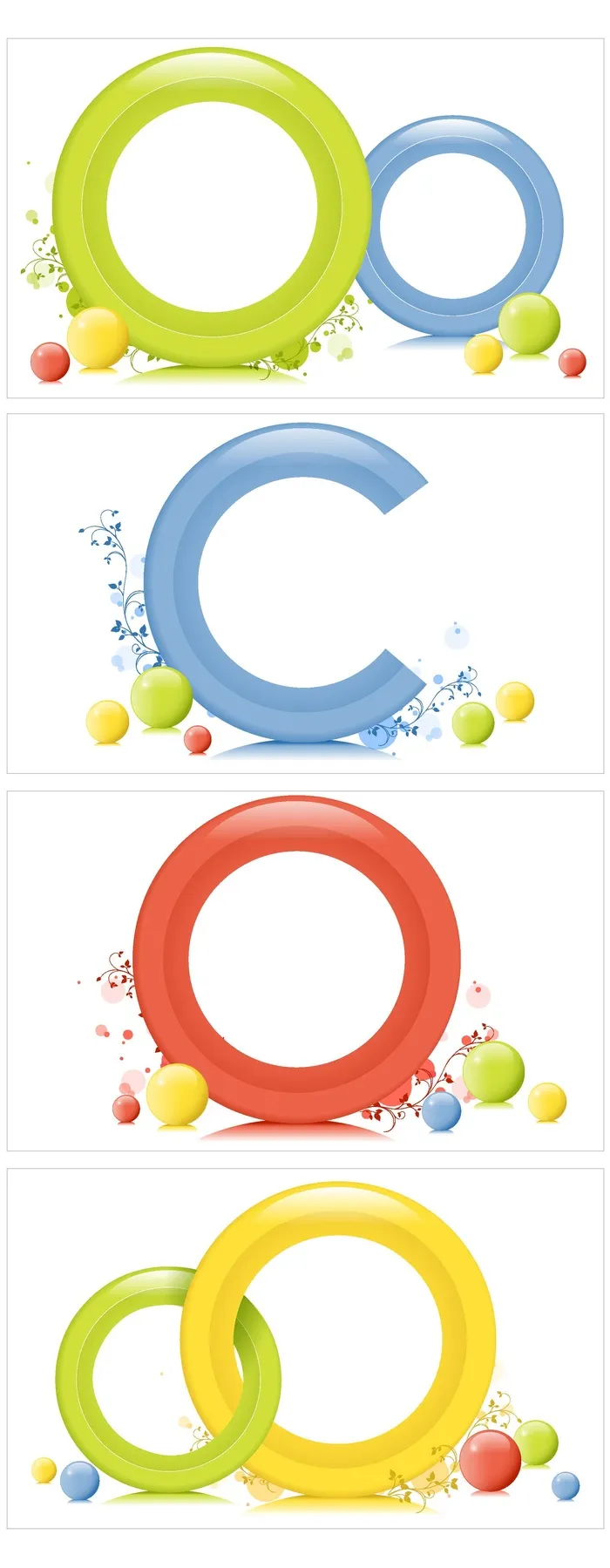 简约风名片海报边框图框素材AI矢量图 (193)ai矢量模版下载