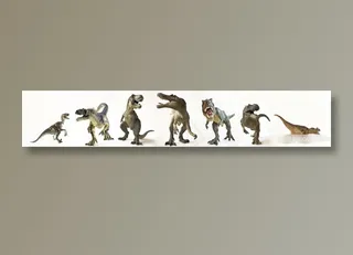 卡通恐龙表情图片