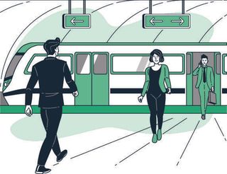 扁平化人物场景办公互联网等距ai矢量设计网页海报UI素材插画