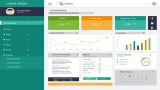 可视化大数据科技网页后台管理图表软件AI界面PSD模版素材源文件