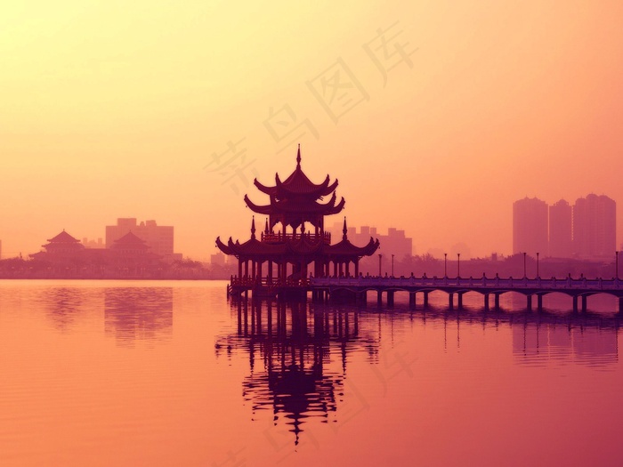 城市壁纸小亭
