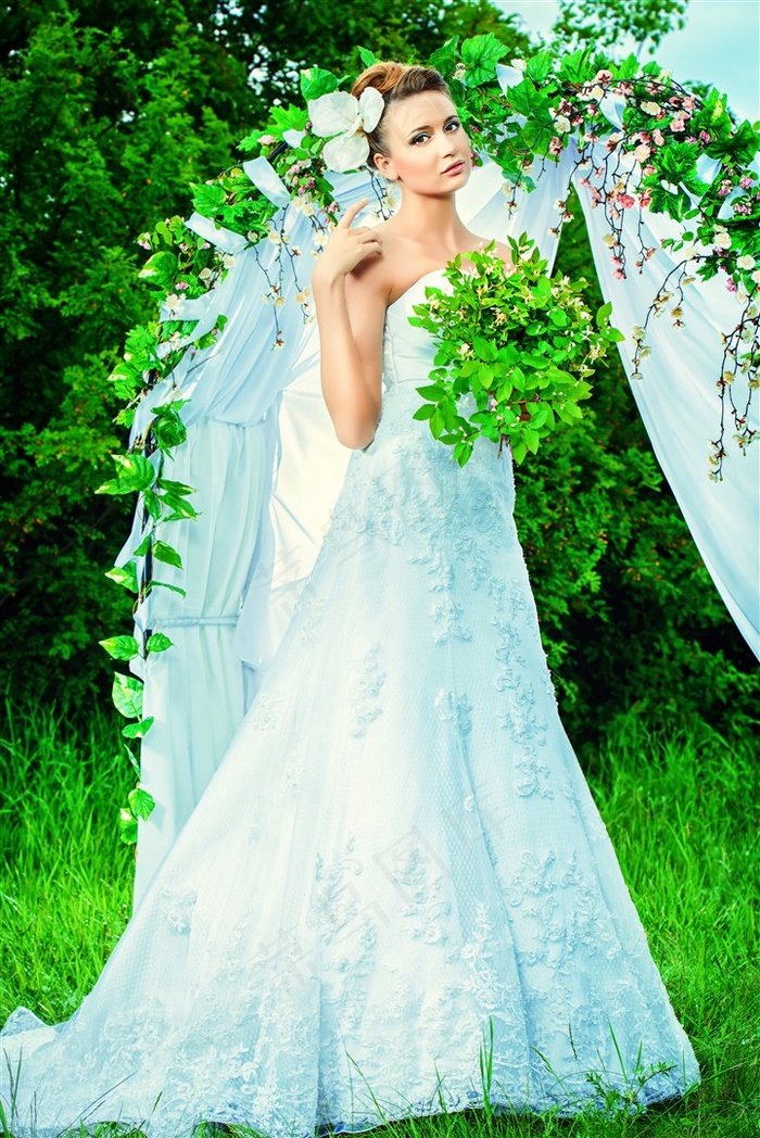 美丽的新娘图片