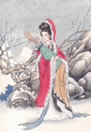 古代美女高清图素材图片格式  (26)