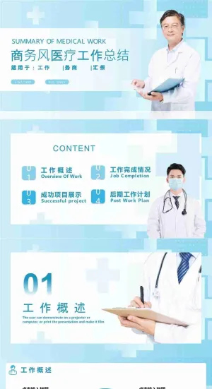 医疗工作总结预览图