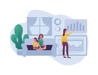 扁平化人物场景办公互联网等距ai矢量设计网页海报UI素材插画