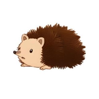 刺猬动物免抠
