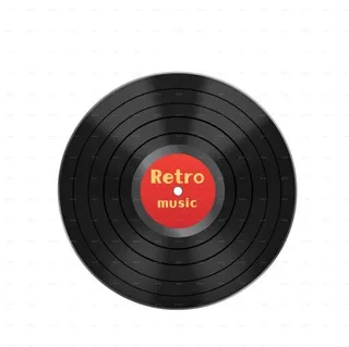 黑胶唱片 PNG免抠