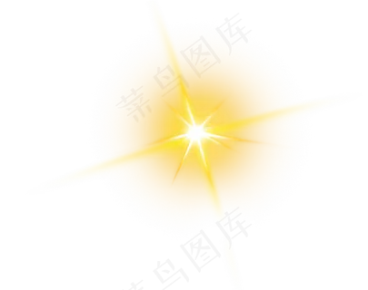 光效星光免扣PNG素材