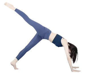 瑜伽人物免扣png