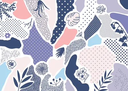 少数民族藏族特色花纹波西米亚风纹理背景图案设计AI矢量图片素材