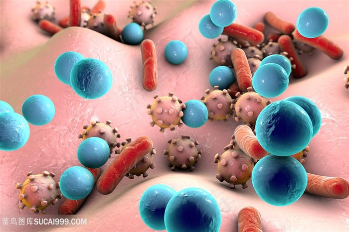 细菌病毒高清图