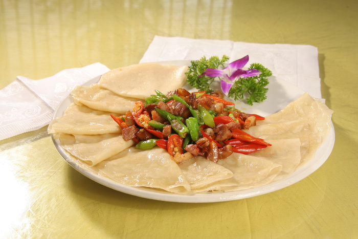 双椒爆猪脸-一品居