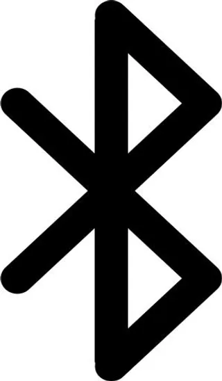 蓝牙标志 PNG免抠