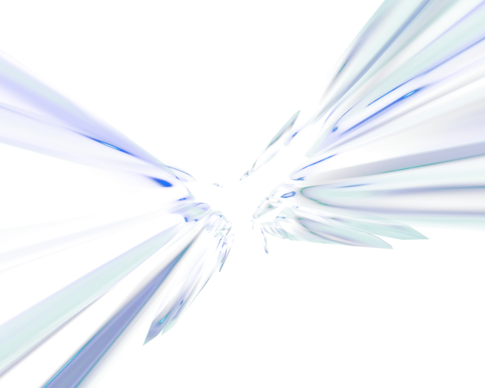 菱形线条光芒白色科技kv主视觉素材