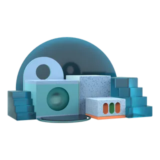 展台素材免扣产品展示台PNG