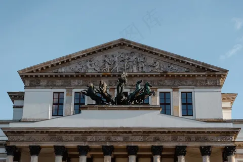 华沙国家剧院特写图片