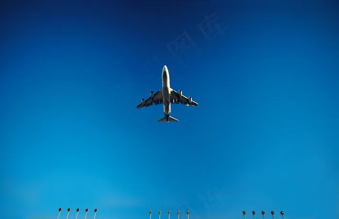 蓝天航空飞机图片